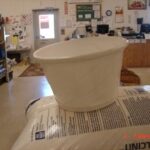 10" Landmark Contempo swirl HB W/S white 1 10" Landmark Contempo swirl HB W/S white